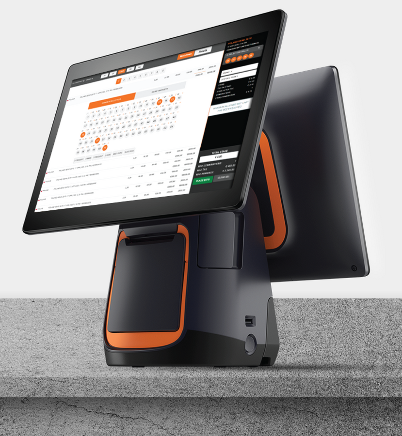 Sunmi desktop POS lottery terminal